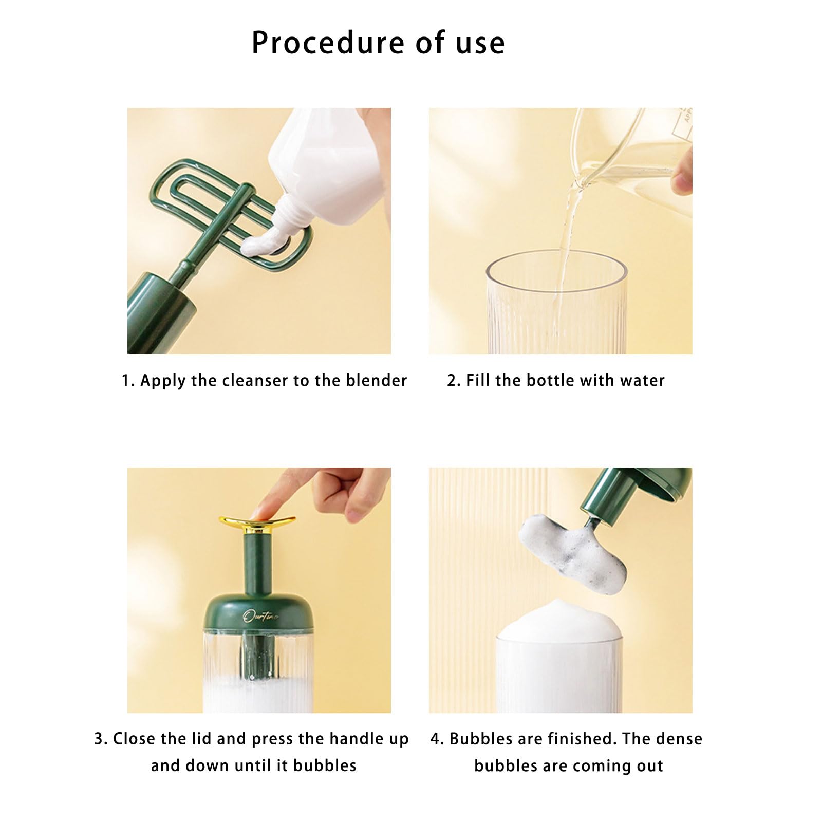Manual Facial Foam Maker - Rich Lather Foam Generator for Face Wash & Skincare | Perfect for Home Spa, Travel & Daily Cleansing Routine