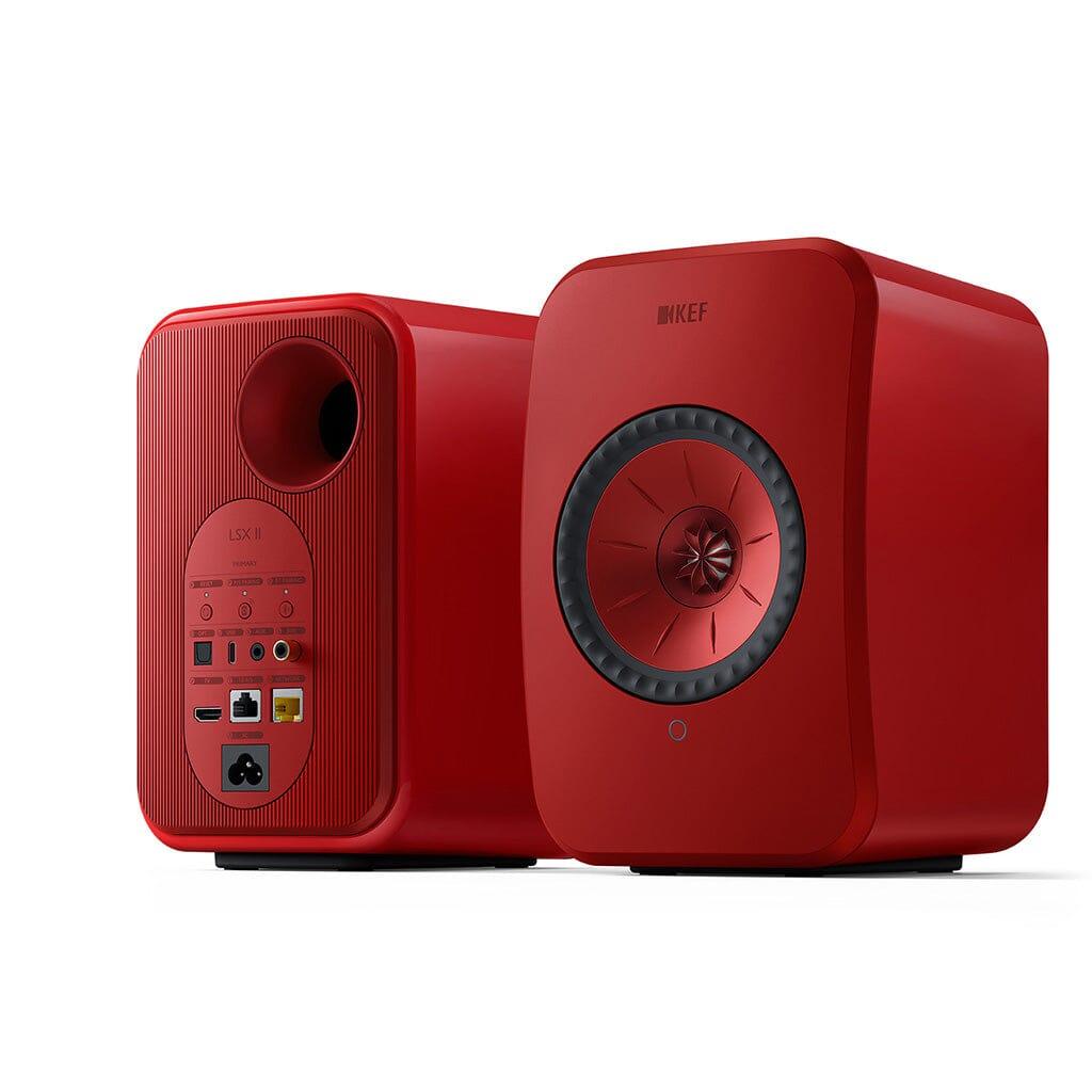 KEF LSX II Wireless Powered Bookshelf Speakers - Hi-Fi Audio System with Bluetooth & WiFi Connectivity for Home Theater, Music Streaming & Gaming Setup