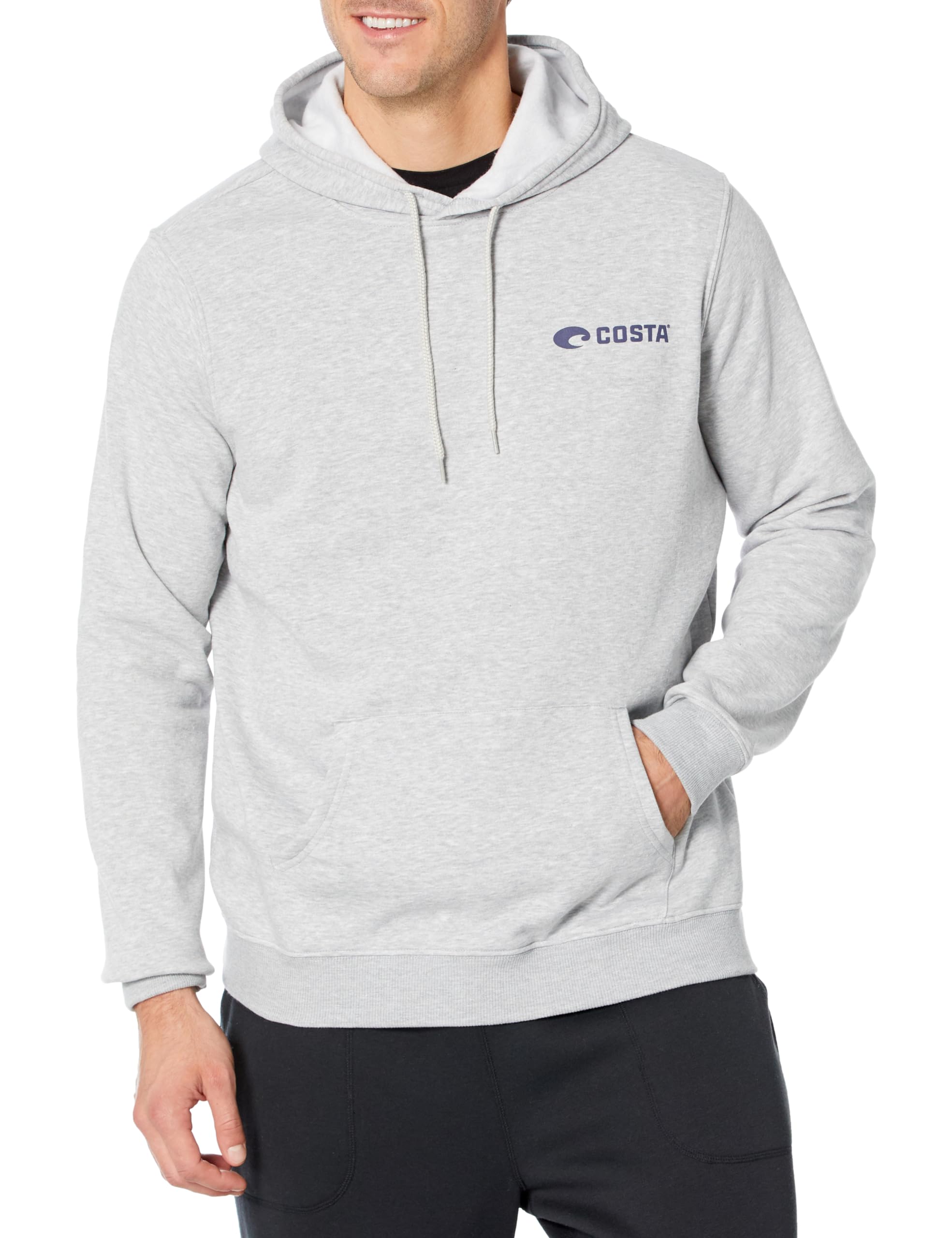 Costa Del Mar Palm Beach Hoody - Lightweight & Comfortable Men's Hooded Sweatshirt for Outdoor Activities & Casual Wear
