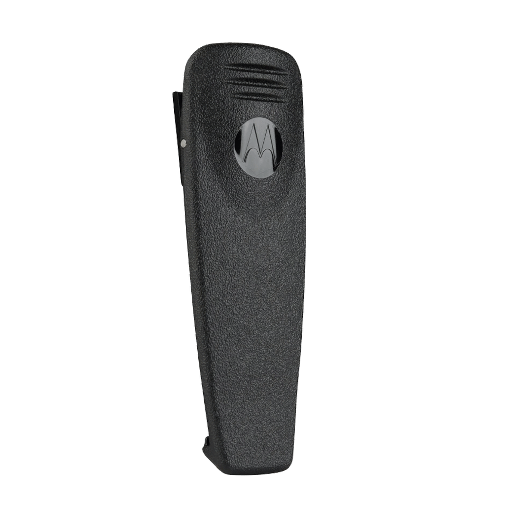 Motorola RLN6307 Spring Action Belt Clip - Secure & Durable Holster for Two-Way Radios - Perfect for Construction, Security & Outdoor Activities