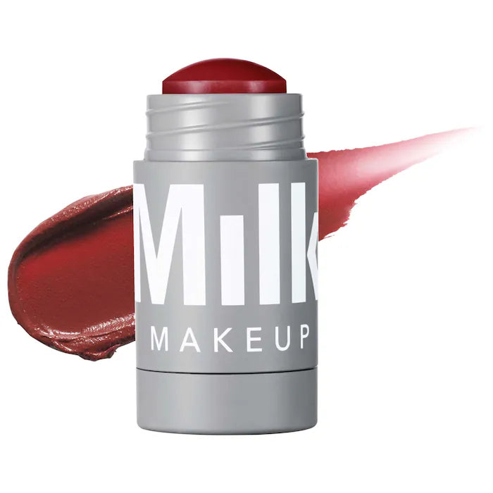 MILK MAKEUP Creamy Lip + Cheek Stick - Multi-Use Blush & Lip Tint for Natural Flush - Perfect for On-The-Go Touch Ups & Everyday Glow
