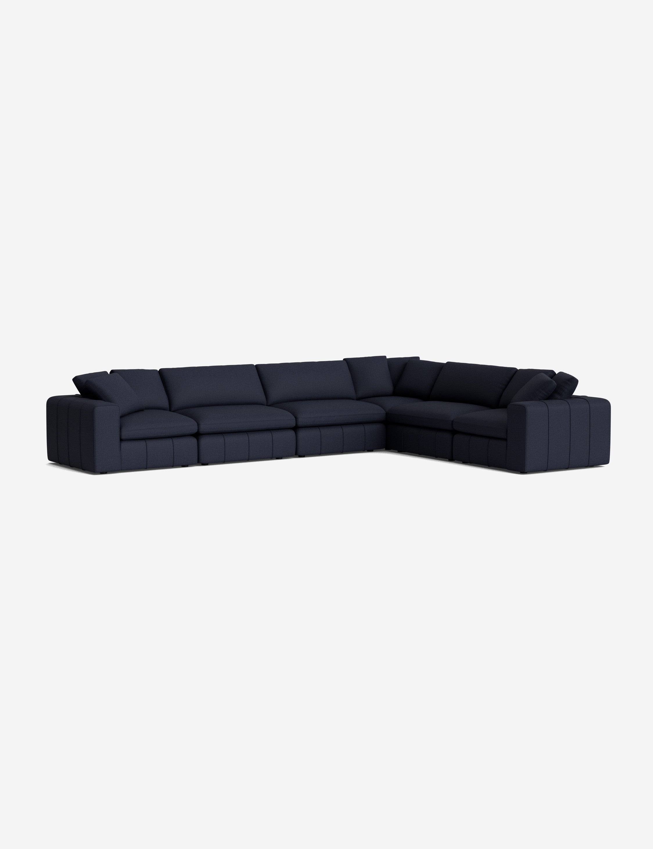 Navy Performance Linen