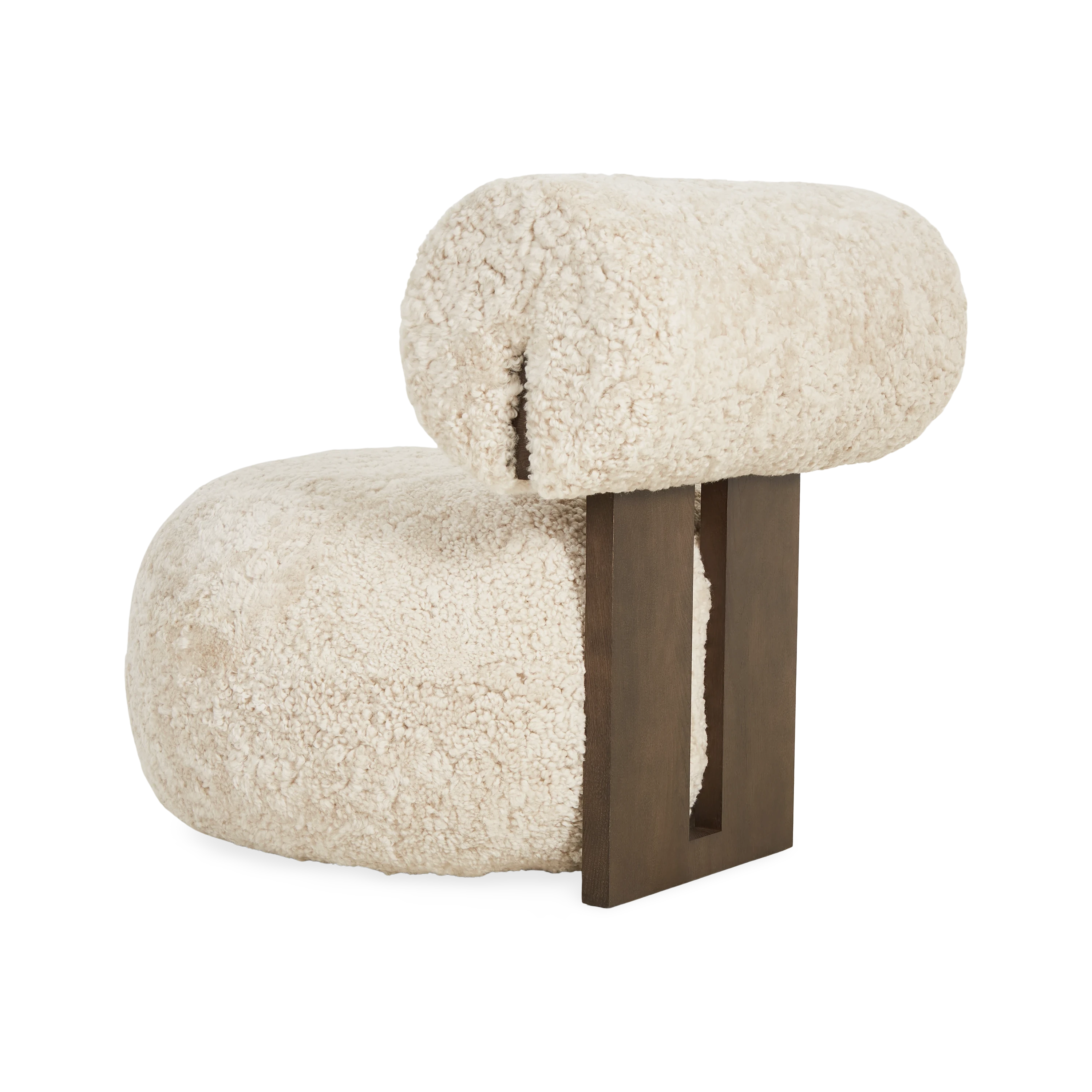 Modern Hippo Lounge Chair - Comfortable and Stylish Accent Chair for Living Room, Bedroom, or Office - Perfect for Relaxing, Reading, or Napping