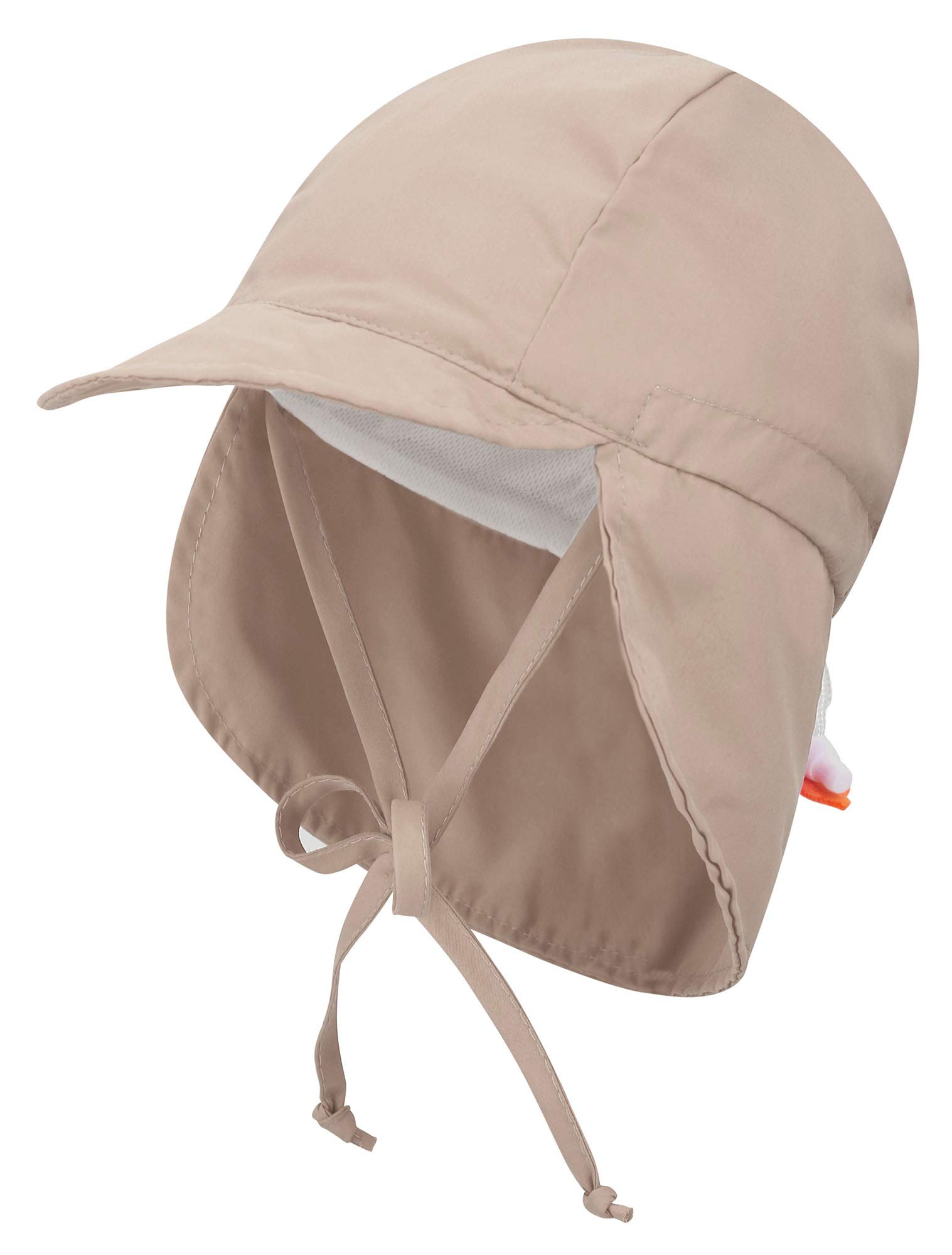 Livingston Kids SPF 50+ UV Protection Safari Hat with Neck Flap - Sun Hat for Baby Boys & Girls - Perfect for Beach, Pool, Outdoor Play & Summer Activities