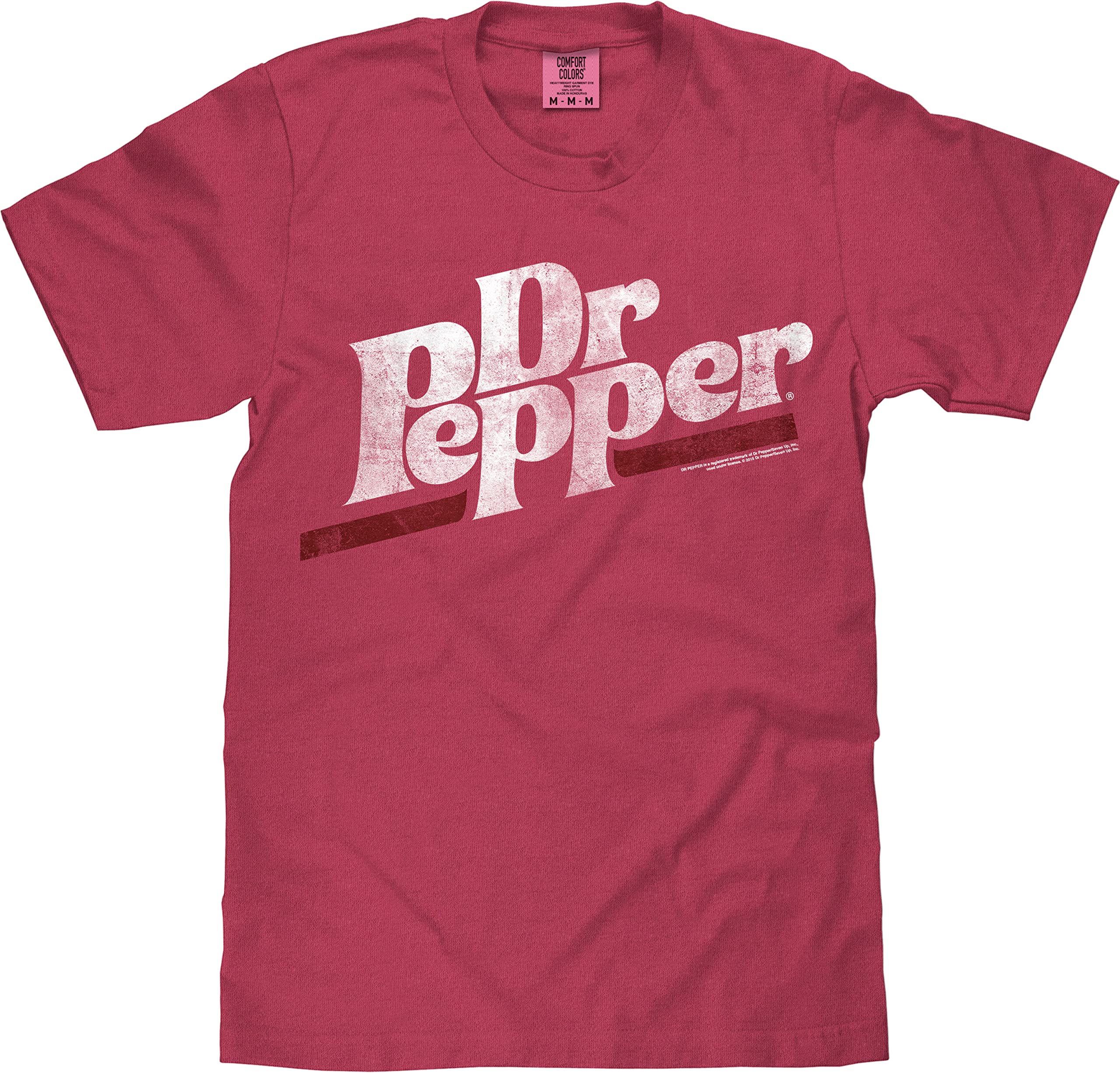 Vintage Distressed Dr Pepper Graphic T-Shirt | Soft Garment-Dyed Cotton Tee | Retro Soda Pop Apparel for Men & Women | Casual Wear, Street Style, Gift Idea