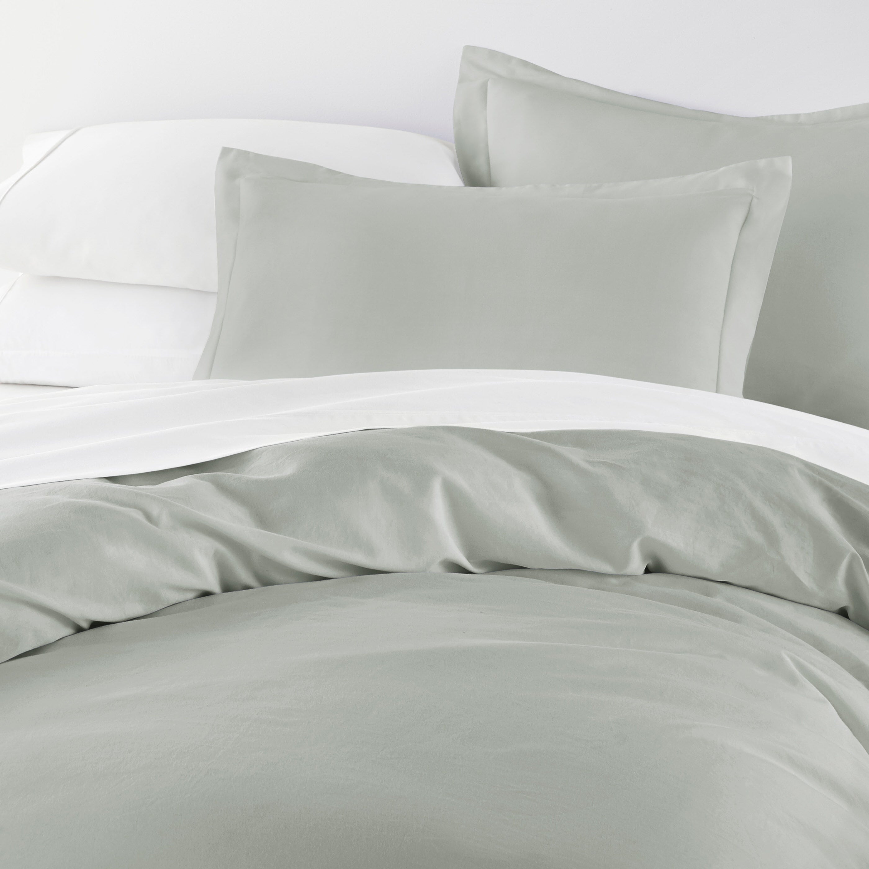 100% Long Staple Cotton 3-Piece Duvet Cover Set - King Size, Soft & Breathable Bedding - Perfect for Master Bedroom, Guest Room & Luxury Hotels