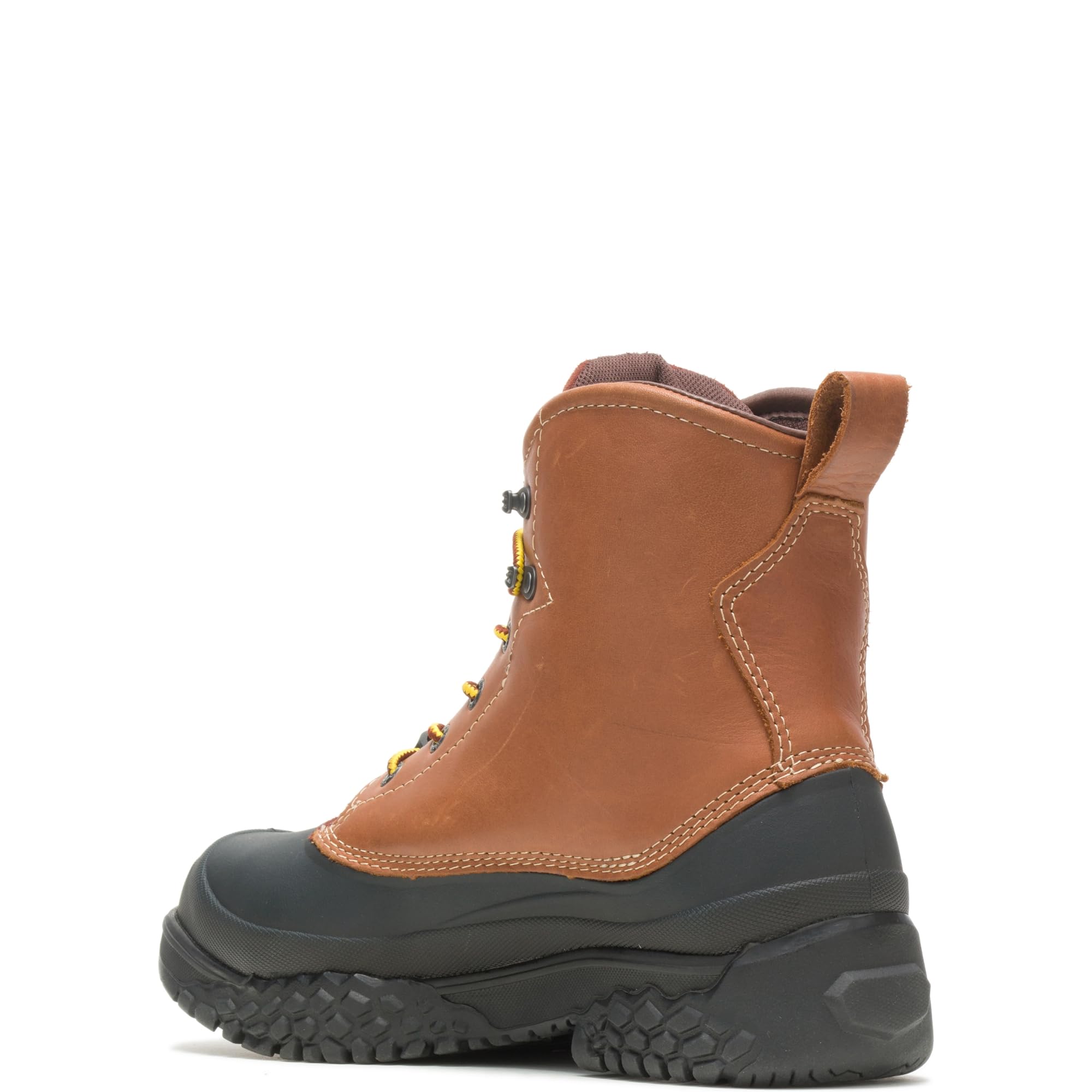 Wolverine Men's Rival 6 Inch Steel Toe Work Boots - Durable Safety Shoes for Construction, Warehouse & Outdoor Work - Slip Resistant & Comfortable Work Footwear
