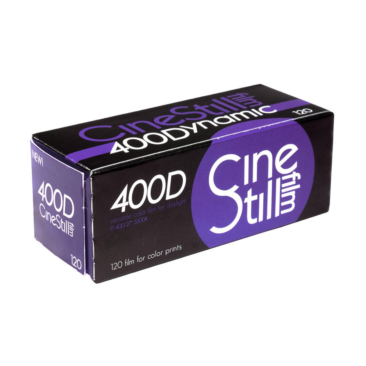 CineStill 400Dynamic 120 Color Negative Film (One Roll) - Perfect for Medium Format Photography, Portraits & Landscape Shooting
