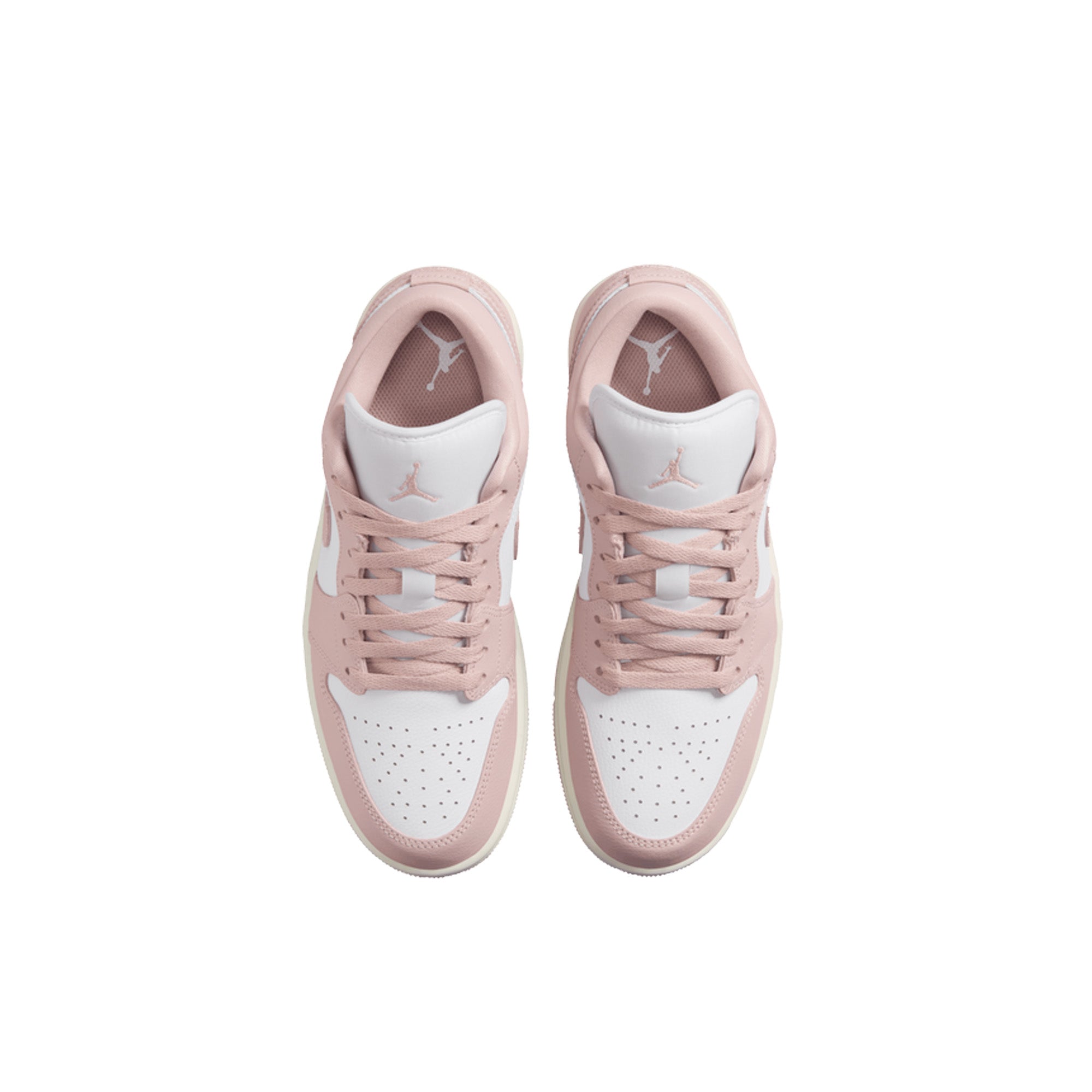 Air Jordan 1 Low 'Pink Oxford' Women's Sneakers - Lightweight Comfortable Basketball Shoes for Women - Perfect for Casual Wear, Gym & Street Fashion