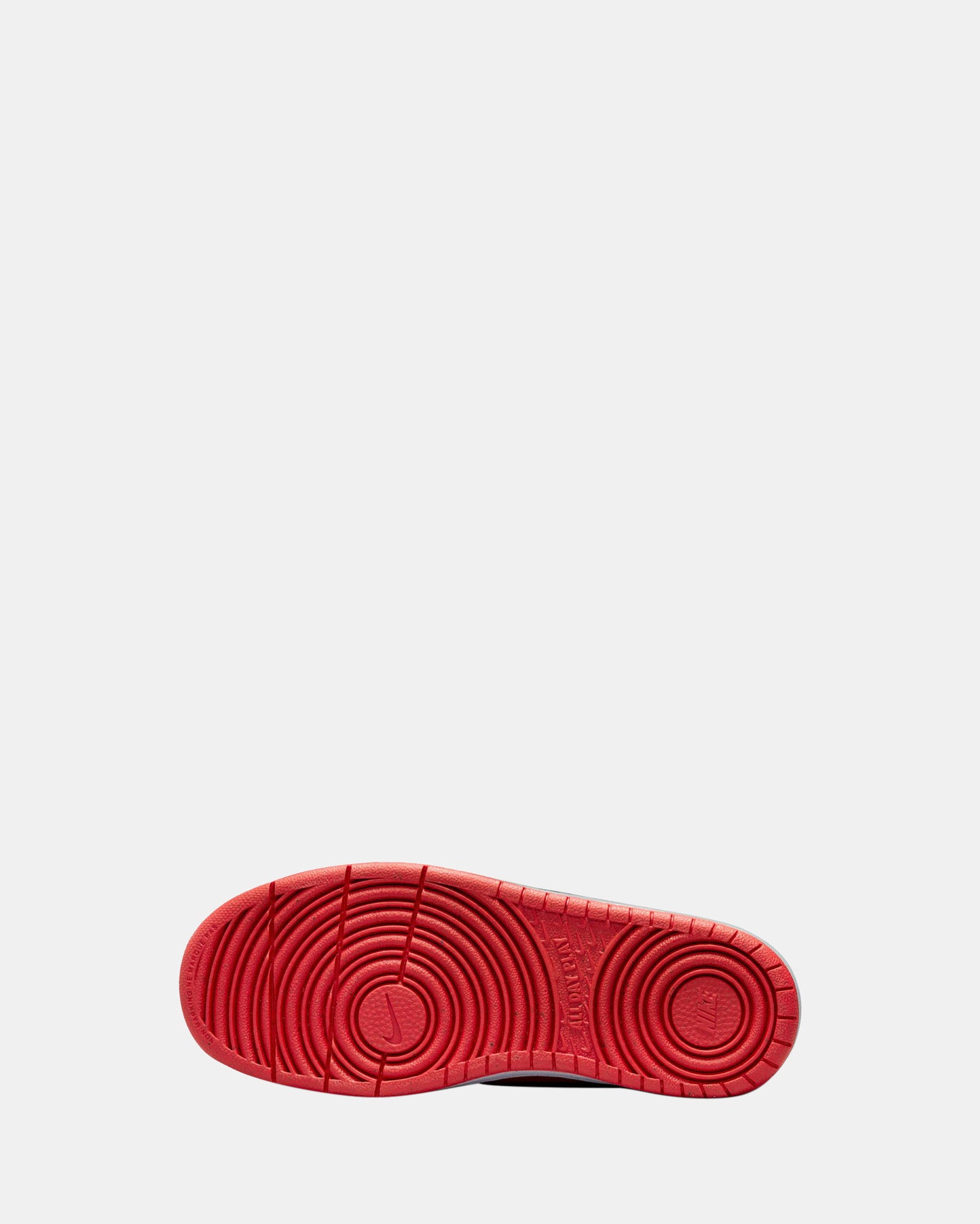 Nike Court Borough Low Recraft Sneakers for Grade School - Univ Red/Black/White | Classic Retro Style for Casual Wear & School Activities