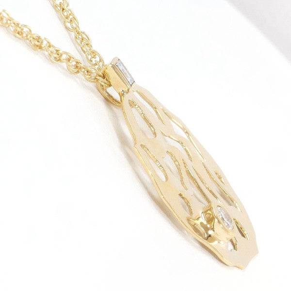 18K Yellow Gold Diamond Necklace with Certificate - Authentic Pre-Owned Jewelry for Women - Perfect for Anniversaries, Weddings & Special Occasions