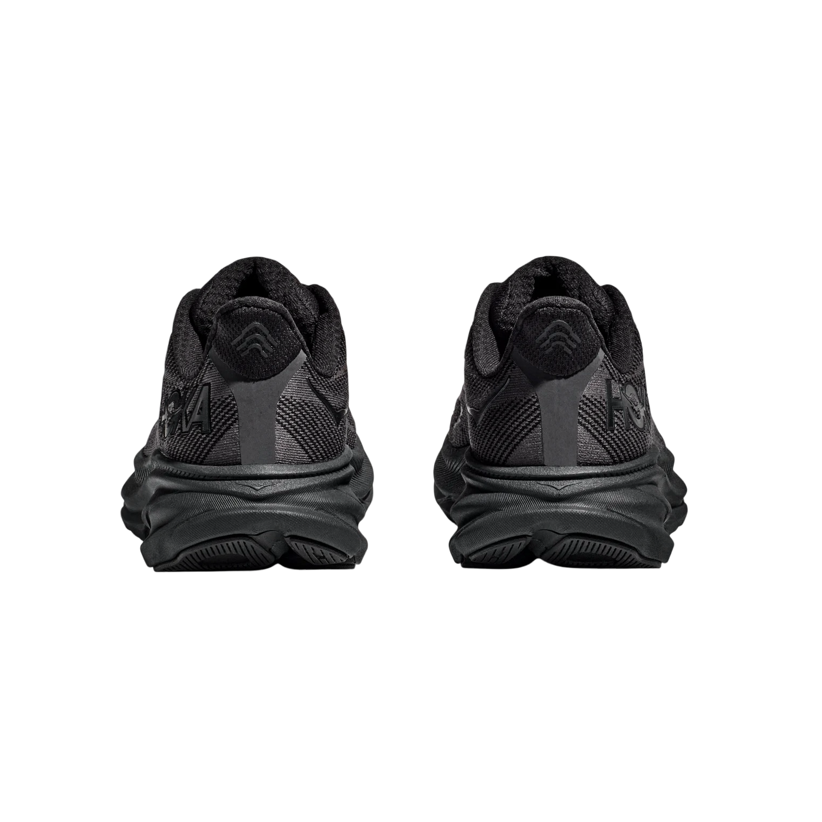 Hoka Clifton 9 Wide Men's Running Shoes in Black - Lightweight Cushioned Sneakers for Marathon Training & Daily Jogging