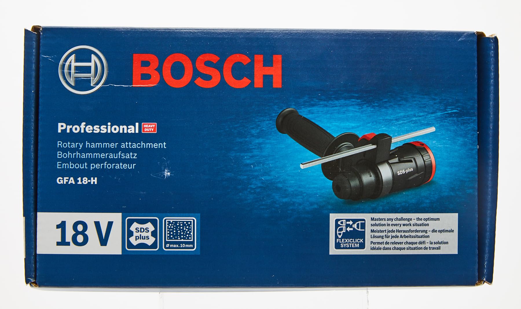 Bosch Professional 1600A003Nf GHA FC2 FlexiClick Rotary Hammer Drill Adapter - Compatible with Multi-Tool Systems for Concrete, Masonry & Tile Work