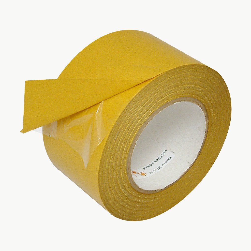 JVCC Double-Sided Acrylic Adhesive Film Tape - 3 Inch (72mm) x 60 Yards Clear - Strong Bonding for Crafts, Signage & Home DIY Projects