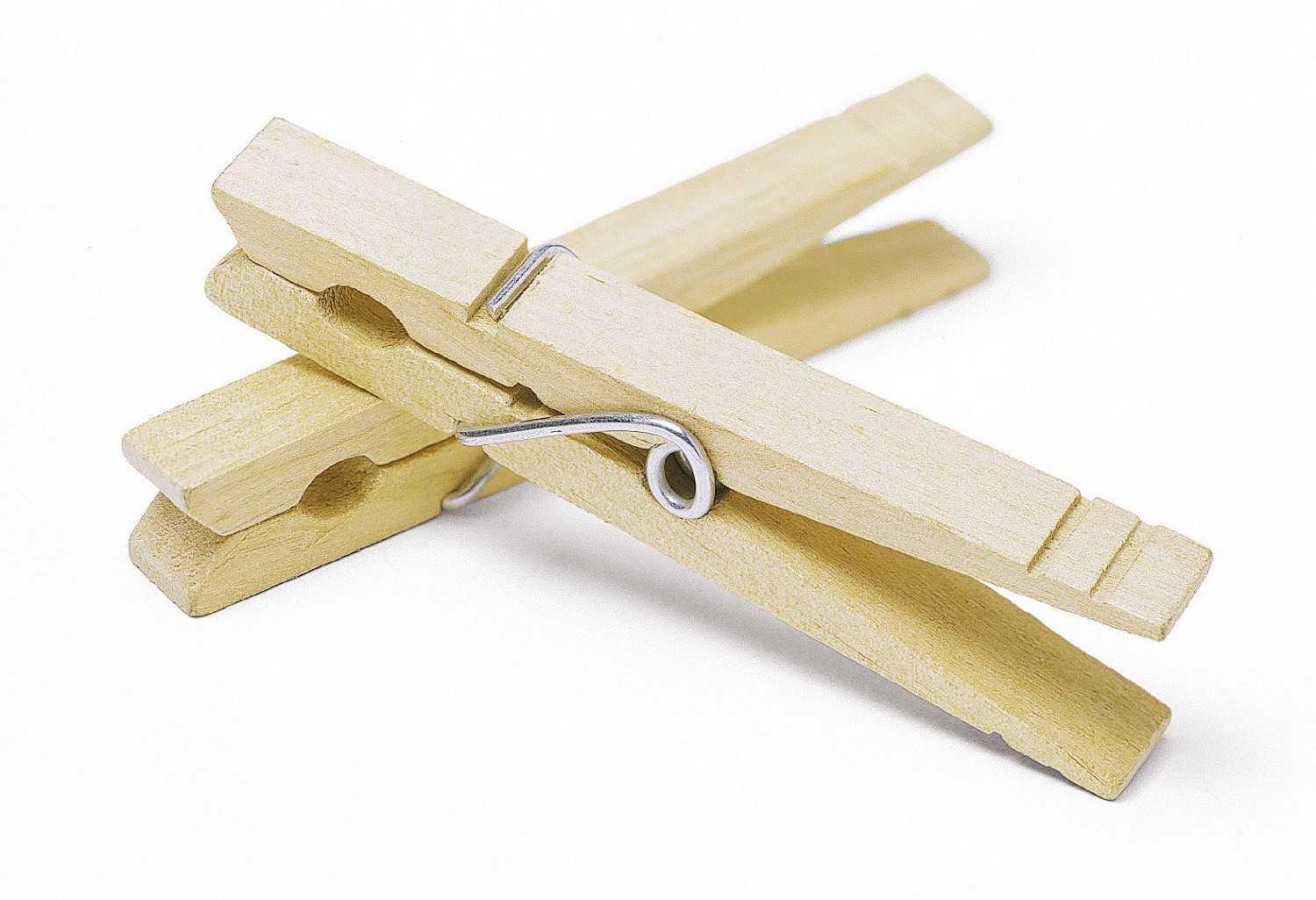 100-Pack Wooden Clothes Pins for Drying Laundry - Natural Wood Clothespins for Hanging Clothes, DIY Crafts & Photo Displays - Ideal for Clotheslines, Arts & Crafts, Home Decor