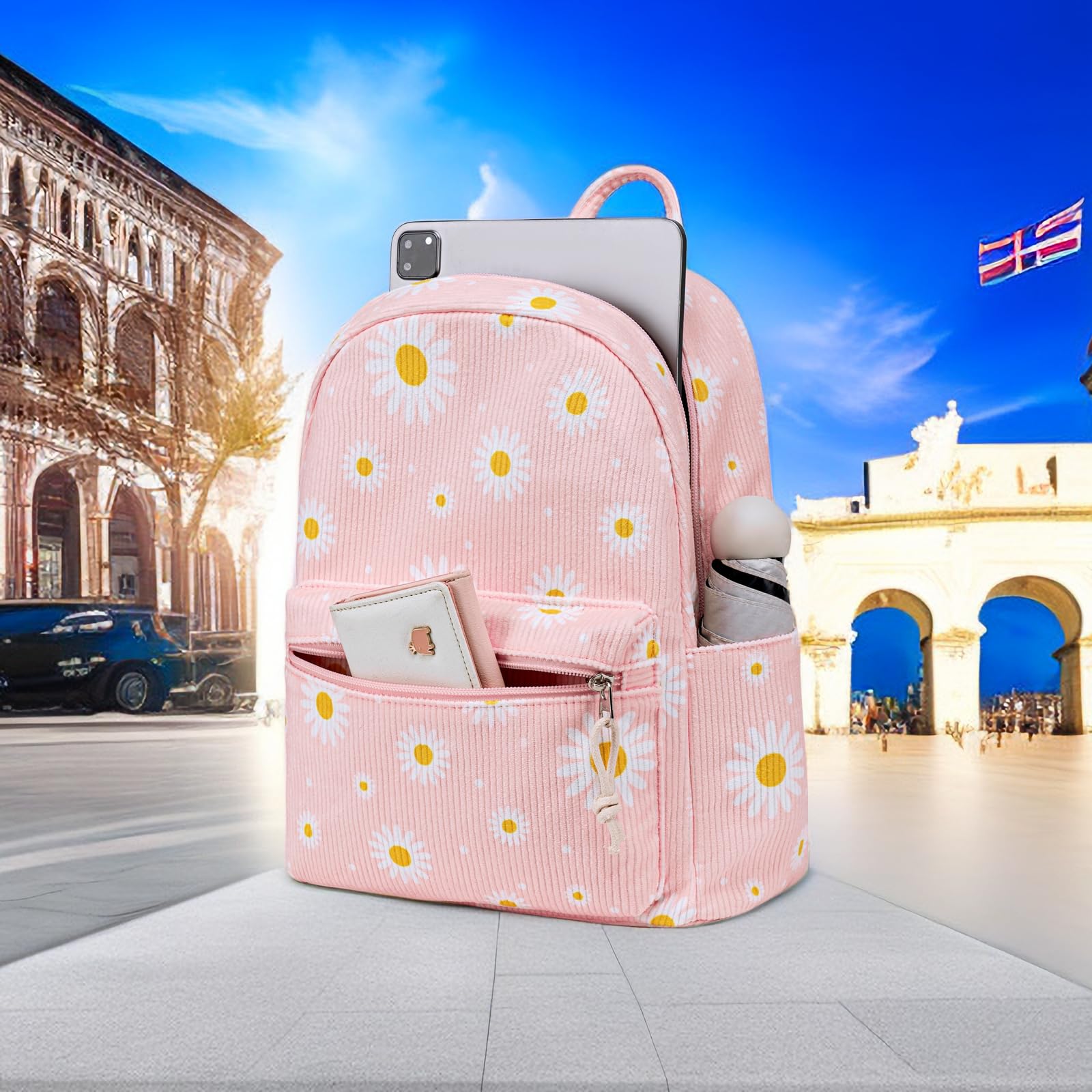 Cute Mini Backpack for Girls & Teens - Small Casual Travel Backpack, School Bag Purse for Everyday Use, Outings & Travel Accessories