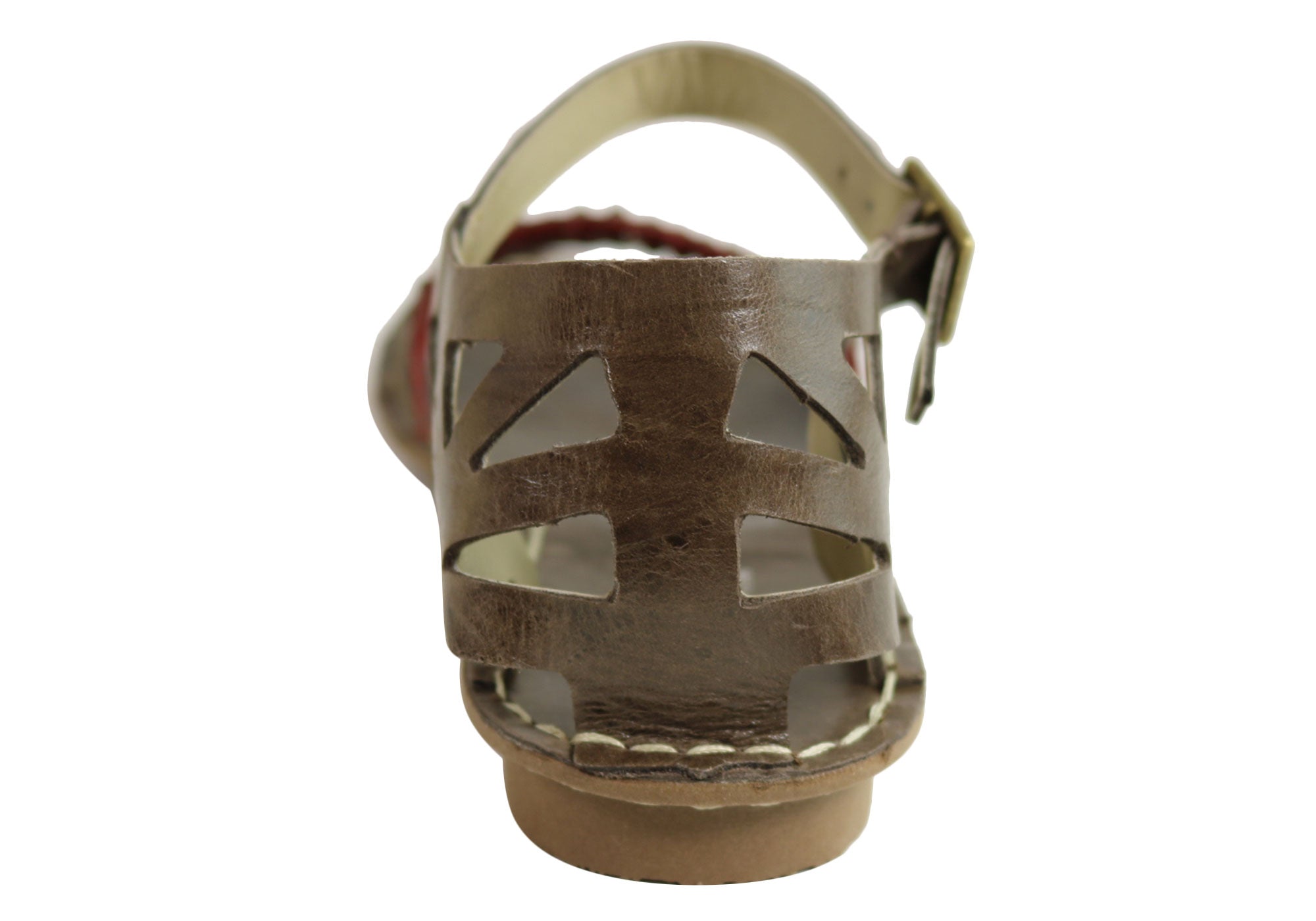 Andacco Seattle Women's Comfortable Flat Leather Sandals - Handmade in Brazil - Perfect for Summer, Beach & Casual Outings