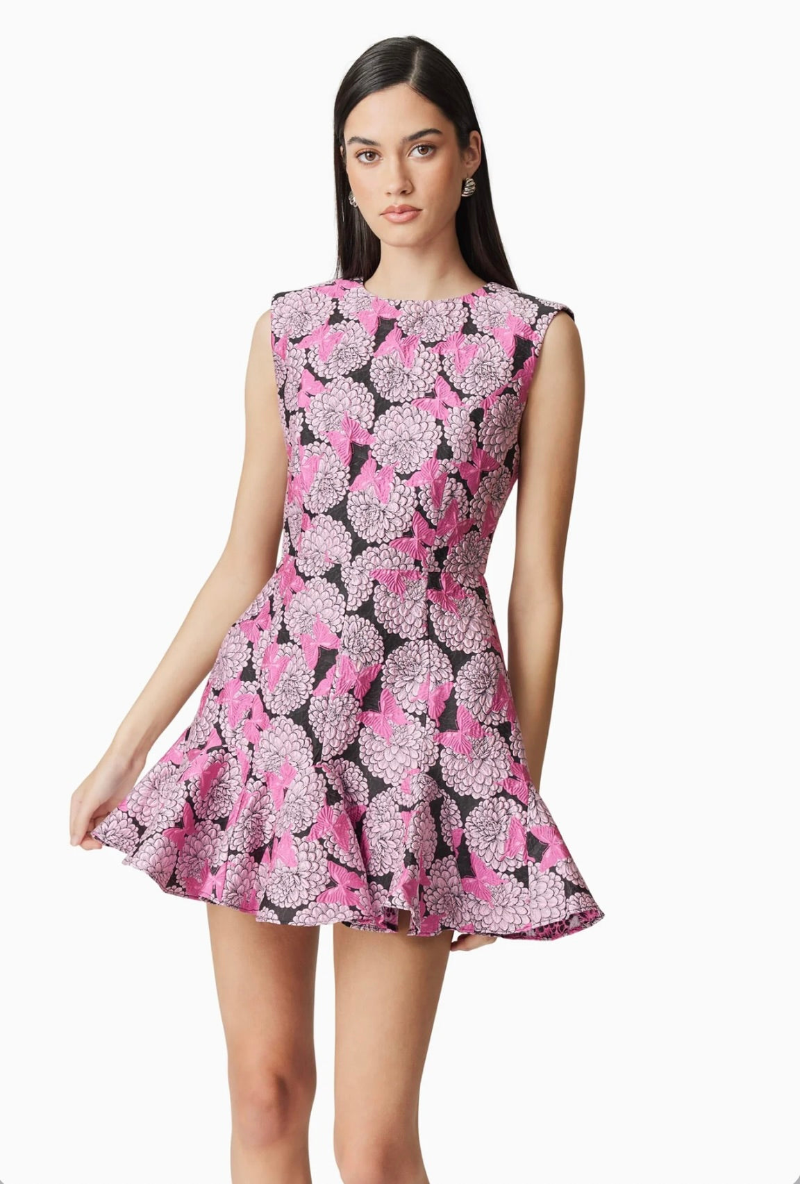 Aimee Women's A-Line Mini Dress in Pink - Flirty & Feminine Summer Party Dress for Date Night & Cocktail Events