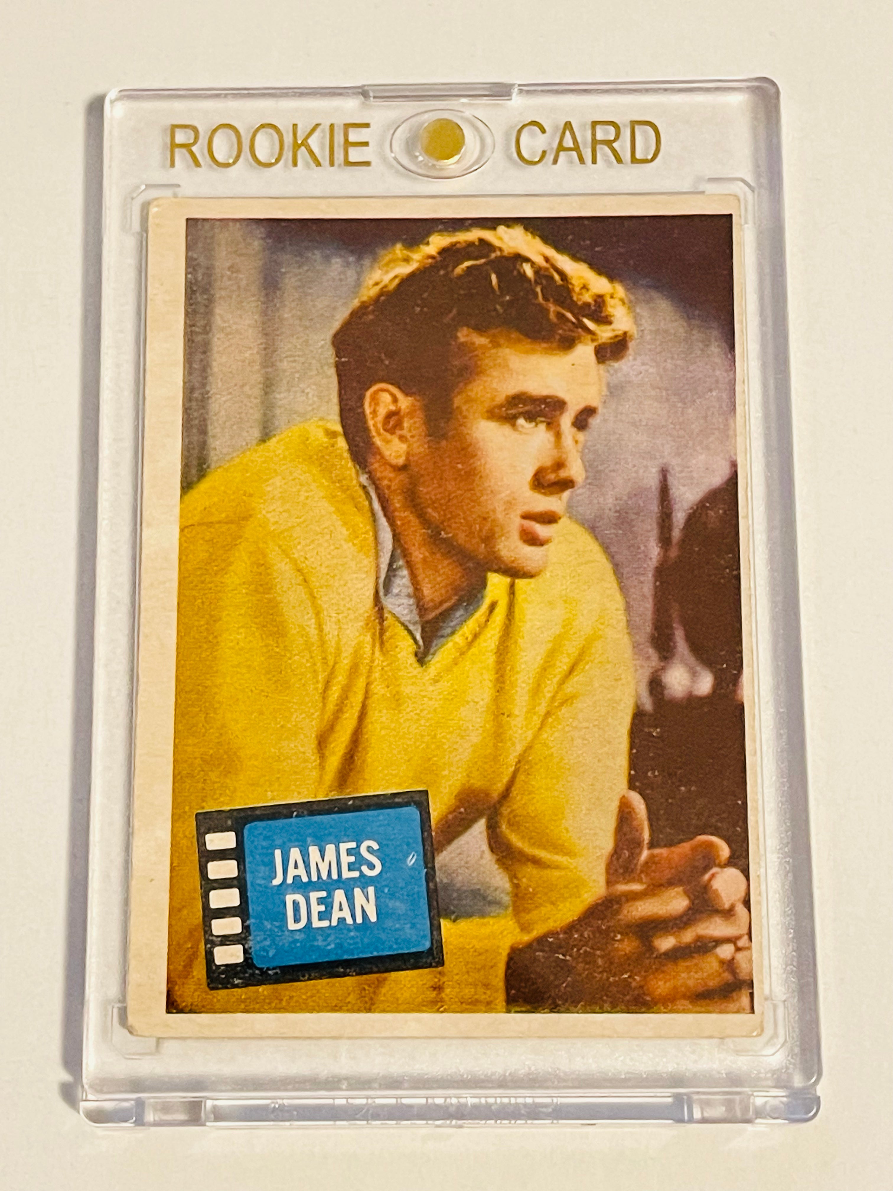 1957 James Dean Topps Hit Stars Trading Card - Rare Vintage Collectible for Fans & Memorabilia Enthusiasts - Perfect for Display, Gifts & Nostalgic Decor