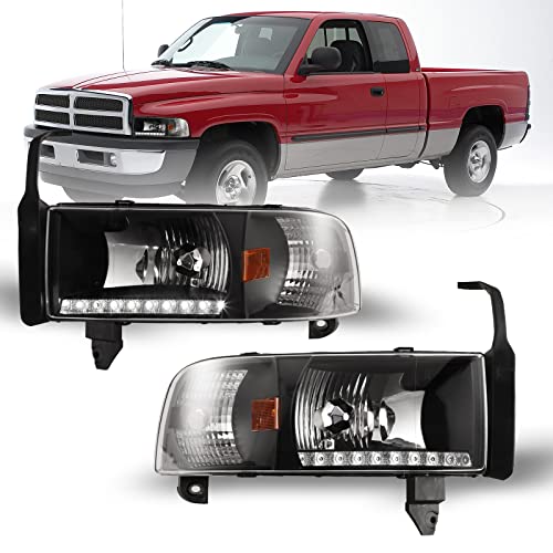 Black Housing Wth Led DRL