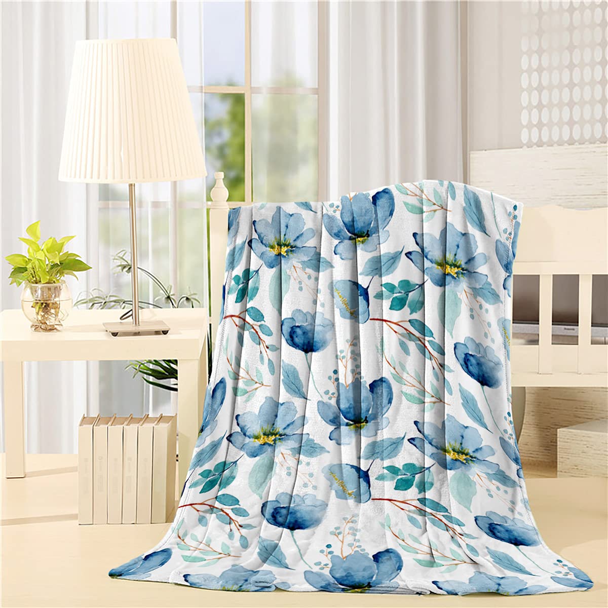 COLORSUM Flannel Throw Blanket 40