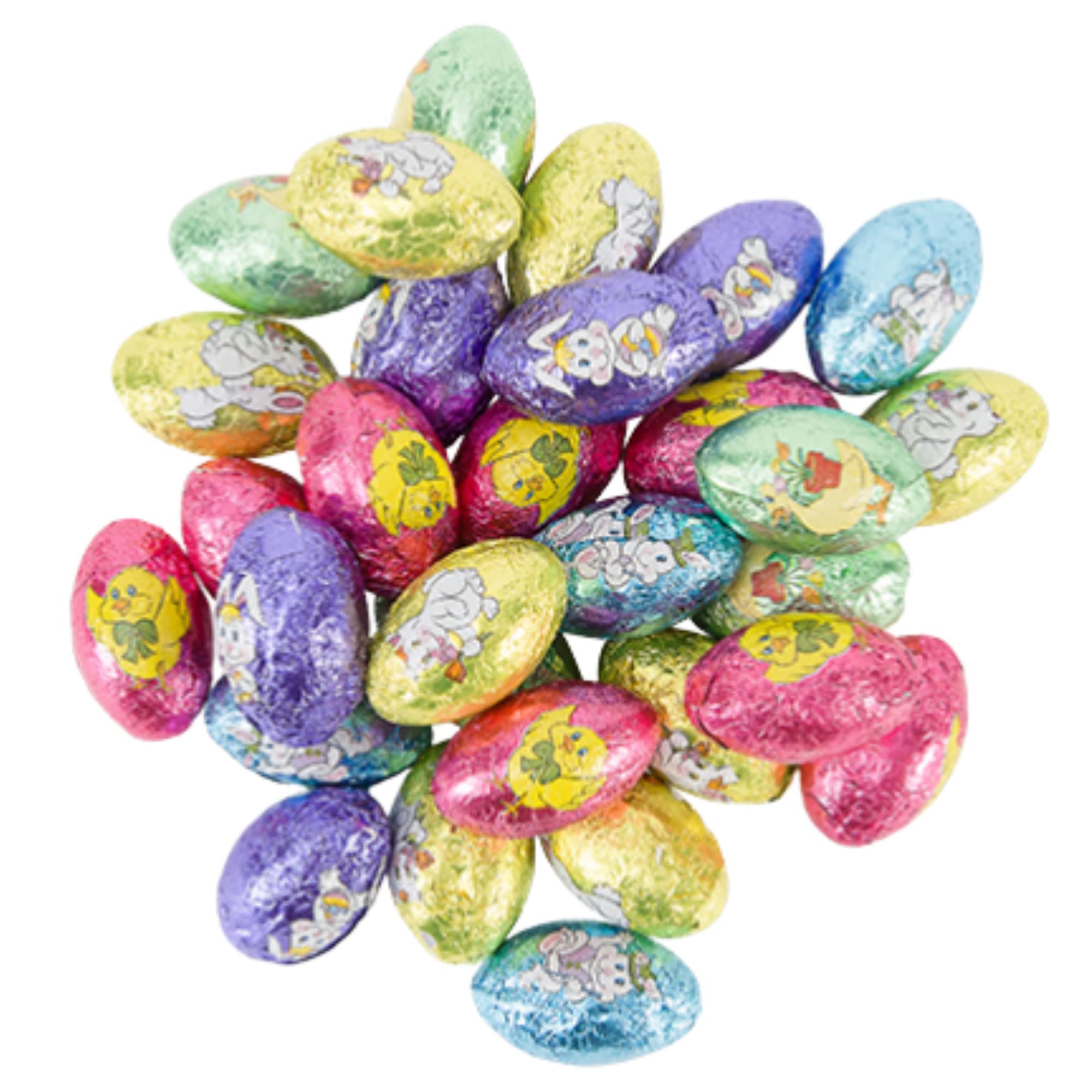 Double Chocolate Crispy Easter Eggs - Crunchy Chocolate Treats for Easter Baskets, Egg Stuffers & Party Favors - 4.5oz (6 Bags) - Perfect for Easter Celebrations, Gift Giving & Holiday Snacking