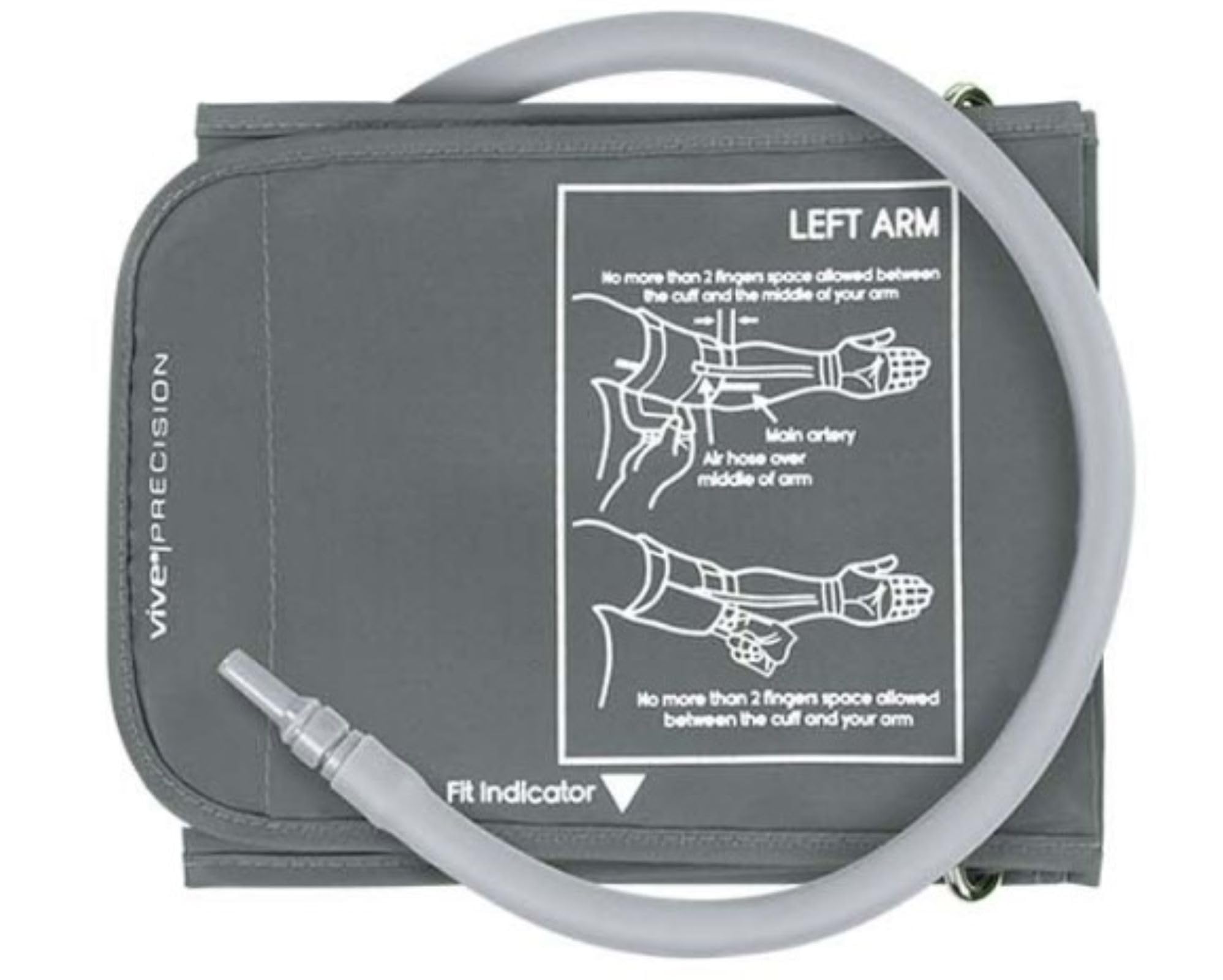 Extra Large Blood Pressure Cuff Replacement for Omron Series 5 & Most BP Monitors - Universal Upper Arm Cuff for Adults & Seniors (18.9-24 Inch) - Perfect for Home Health Monitoring & Medical Use