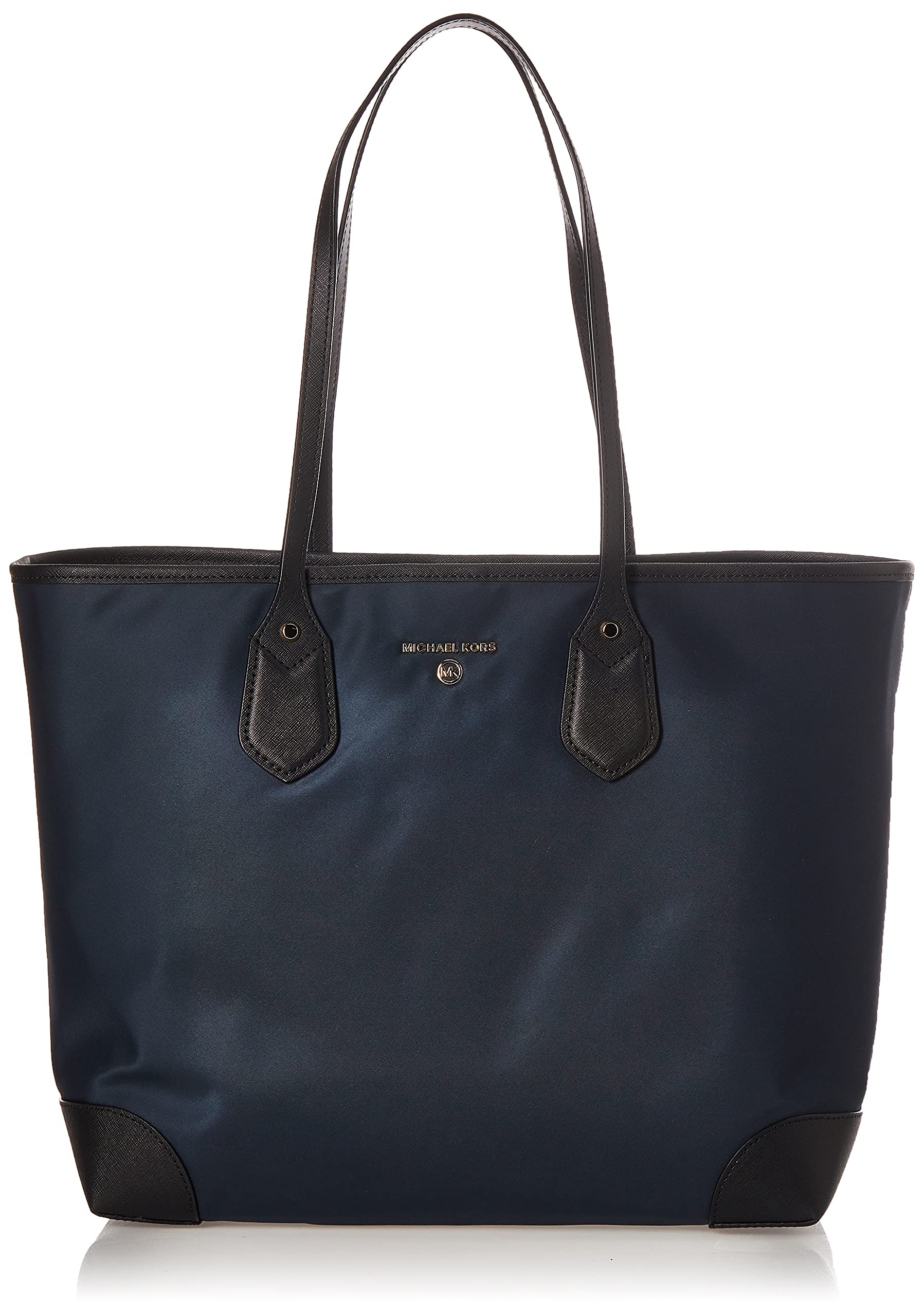 MICHAEL Michael Kors Eva Large Navy Multi Tote Bag for Women - Spacious Designer Handbag Perfect for Work, Travel & Everyday Use
