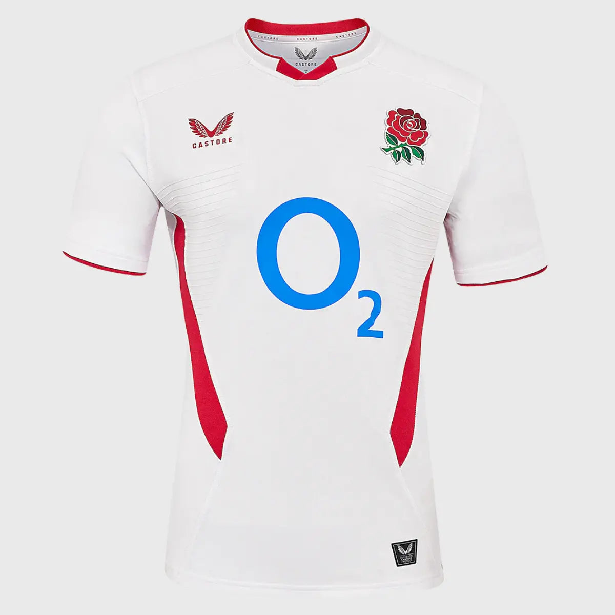 Castore England Men's Home Pro Rugby Shirt 2025/26 - Official Jersey for Rugby Fans & Players - Perfect for Match Days, Training & Sports Events