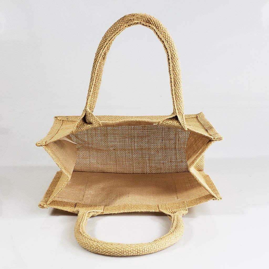 Eco-Friendly Rustic Jute Burlap Gift Bags - Wedding Welcome Guest Bags, Bachelorette Party Favors, Reusable Natural Fiber Pouches for Wedding Decor, Baby Shower Gifts & Rustic Events
