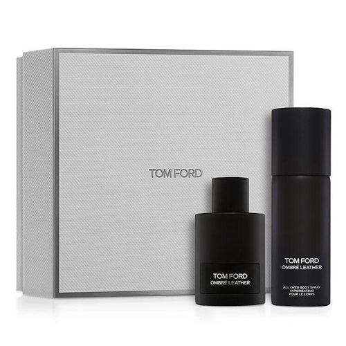Tom Ford Ombre Leather 2-Piece Gift Set for Men & Women - Luxury Unisex Fragrance Duo for Date Night & Special Occasions