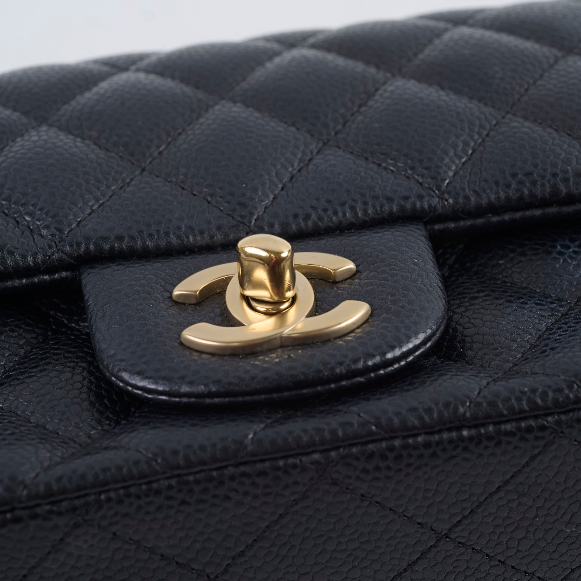 Chanel Mini Square Caviar Black Crossbody Bag - Luxury Quilted Leather Purse for Women | Perfect for Evening Parties, Date Nights & Special Occasions