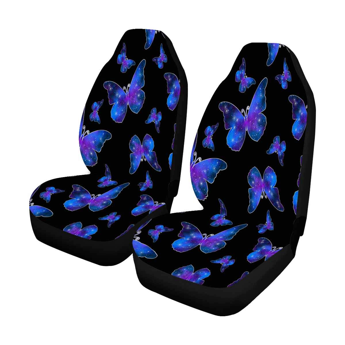 Custom Geometric Car Seat Covers for Front Seats - Universal Fit for Cars, Trucks, SUVs, and Vans - Durable Vehicle Seat Protector Mats for Daily Commute and Road Trips