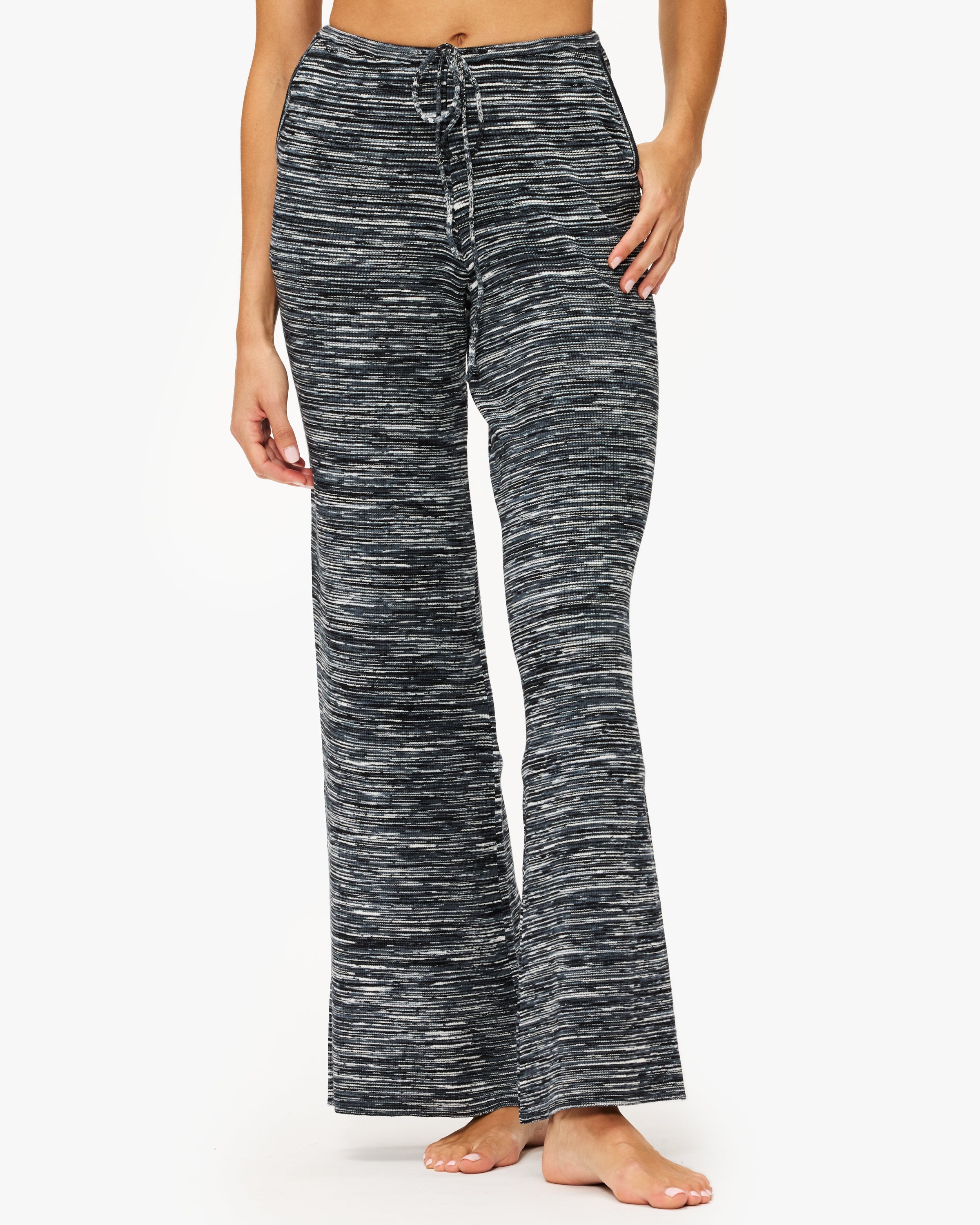 Live The Process Mira Wideleg Yoga Pants for Women - High Waisted Stretchy Lounge Pants - Perfect for Yoga, Pilates & Casual Wear