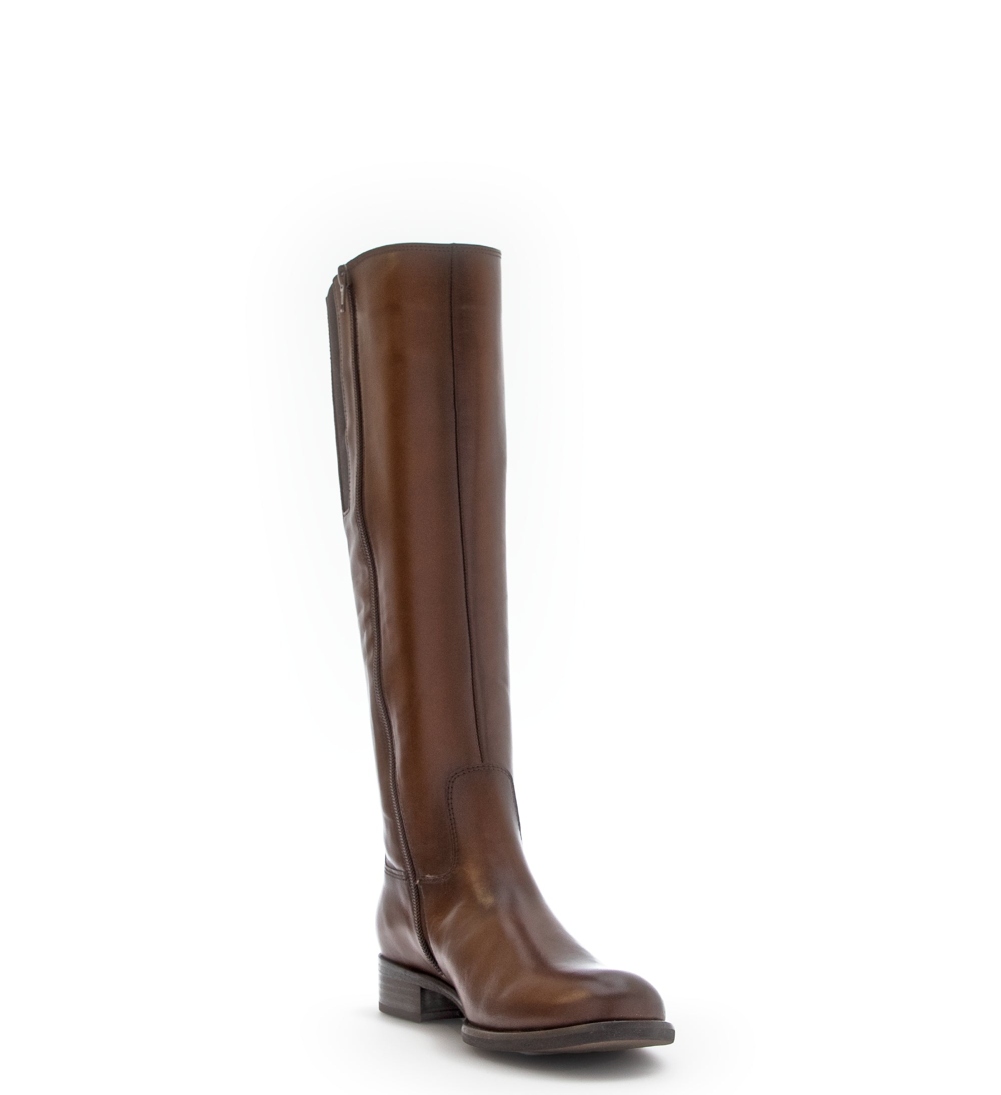 GABOR Women's 64924 Knee High Riding Boots - Genuine Tan Leather, Comfortable & Stylish for Horseback Riding, Winter Fashion & Outdoor Activities