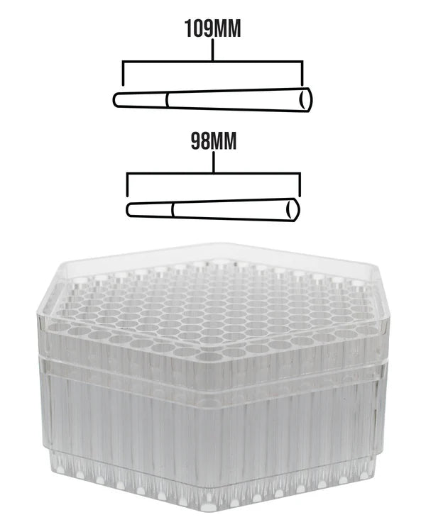 King Kone Clear Standard 2 Tray Set - Stackable Food Storage Containers for Kitchen, Pantry & Fridge Organization | Perfect for Meal Prep, Snacks & Leftovers
