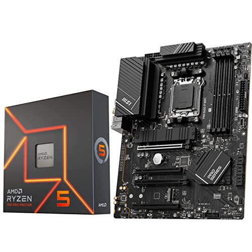 AMD Ryzen 5 7600X + MSI PRO B650-P WIFI ATX
