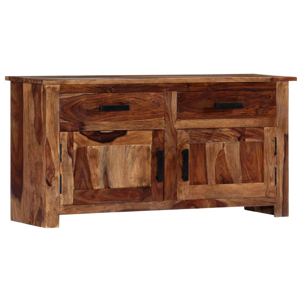 VidaXL Solid Sheesham Wood Sideboard Buffet Server Cabinet - 39.3