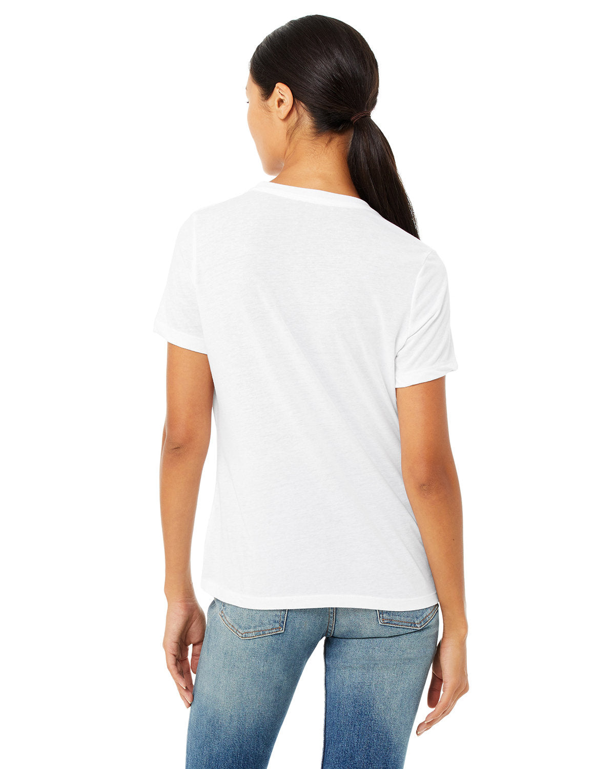 Bella + Canvas 6413 Women's Relaxed Fit Tri-Blend T-Shirt - Soft & Comfortable Casual Wear for Everyday Outfits, Lounge, and Light Exercise