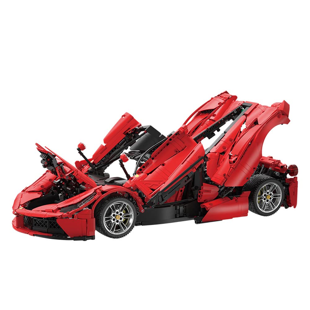 MISINI 61505 Viva Hypercar 1:8 Technic Model Car Kit - CADA Master 4739pcs Large Building Blocks, MOC Super Sports Car Model - STEM Educational Toy Gift for Kids & Adults | DIY Project, Collectible Display, Birthday Present