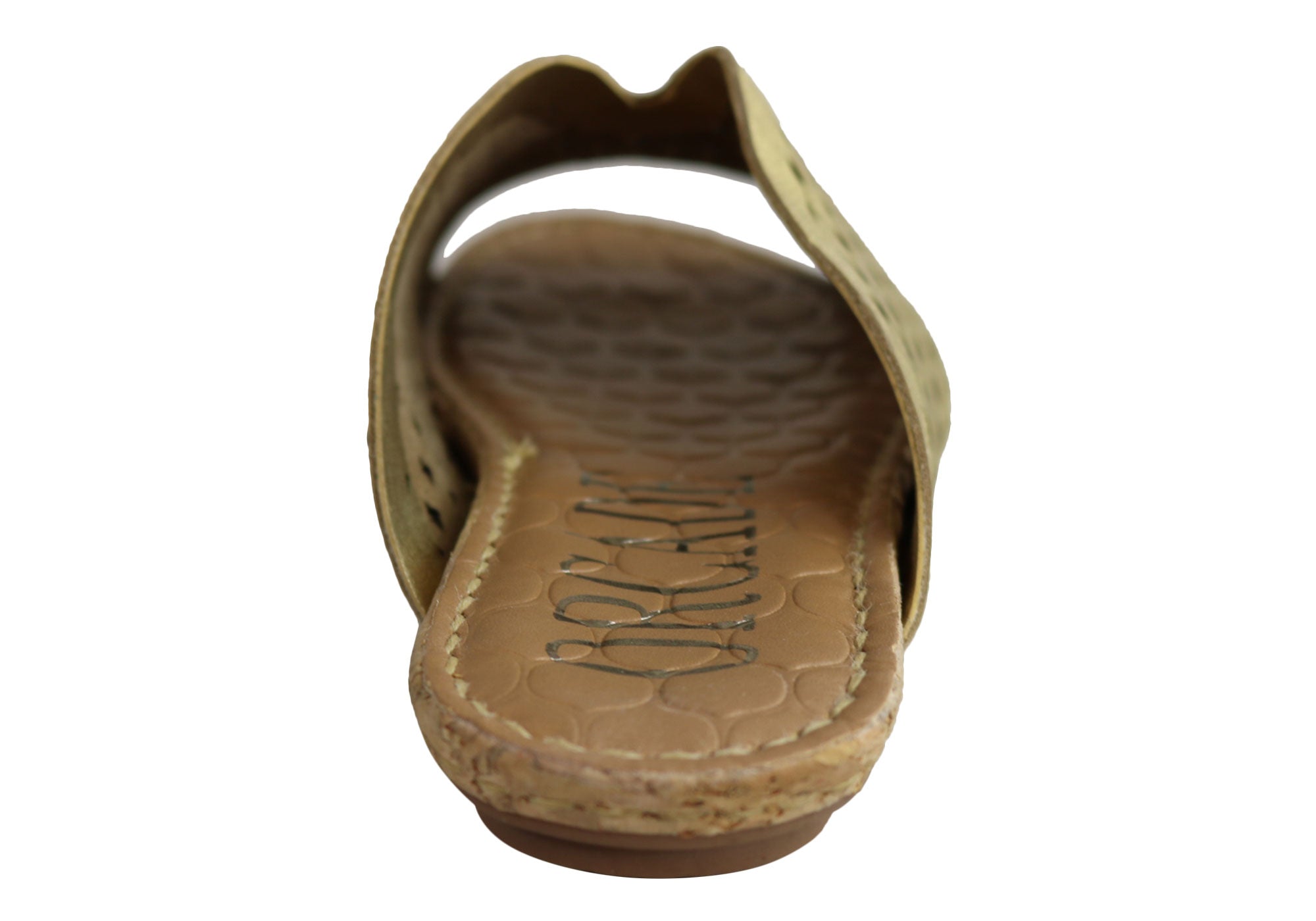 Orcade Natalie Women's Comfort Leather Slides Sandals - Made in Brazil - Perfect for Beach, Pool & Summer Casual Wear
