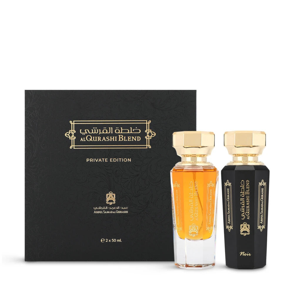 Al Qurashi Blend Private Edition Perfume Set - 2 x 50ml Luxury Arabian Fragrance Oils for Men & Women | Perfect for Special Occasions, Gifts & Daily Wear