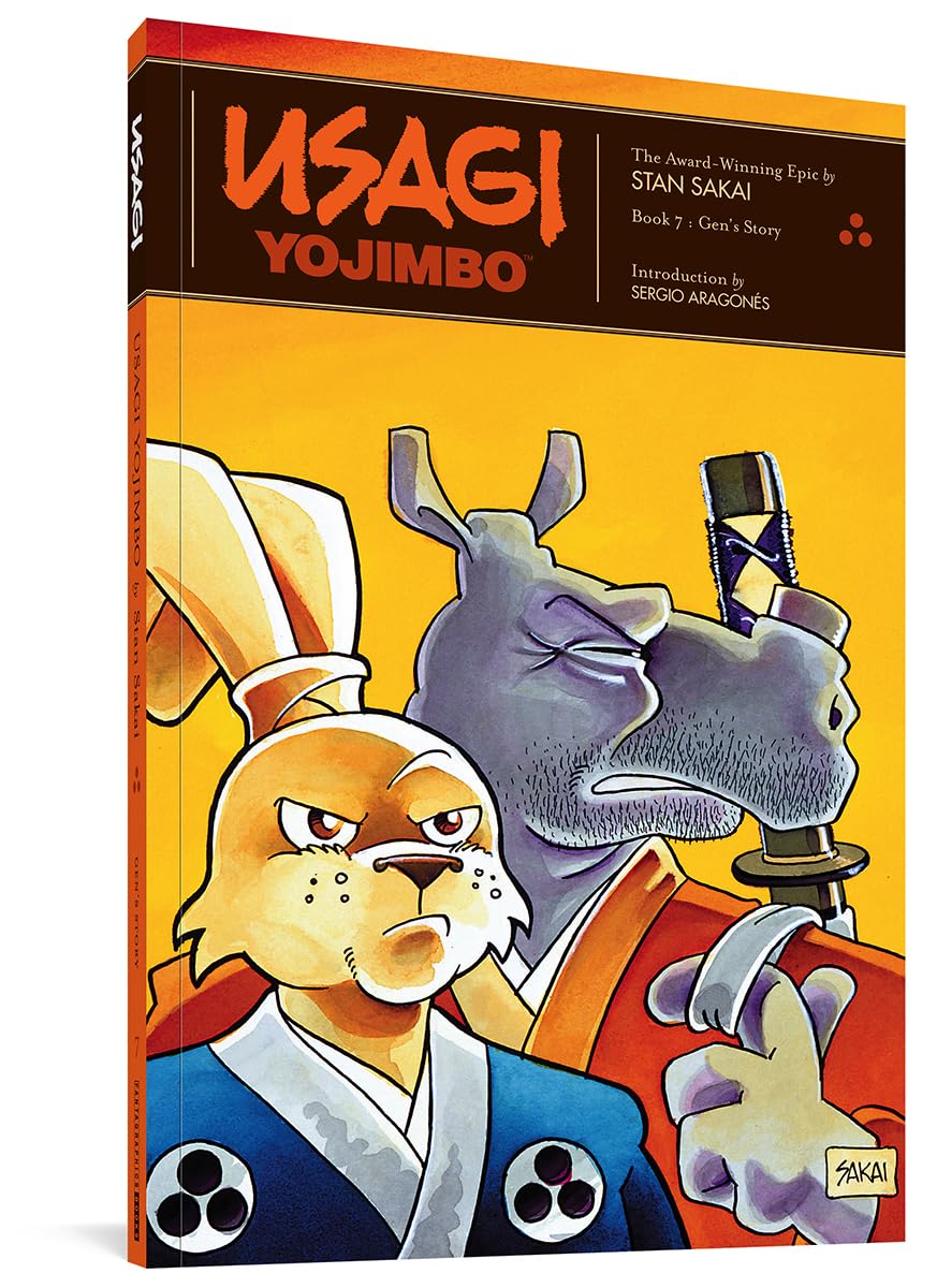 Usagi Yojimbo Book 7 - Epic Samurai Rabbit Graphic Novel | Perfect for Comic Collectors & Manga Fans | Great Gift for Anime Lovers