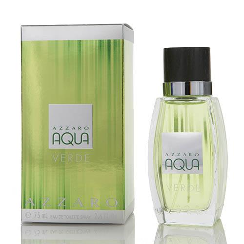 Azzaro Aqua Verde 75ML Eau de Toilette Spray for Women - Fresh Floral Fragrance for Daytime Wear & Special Occasions