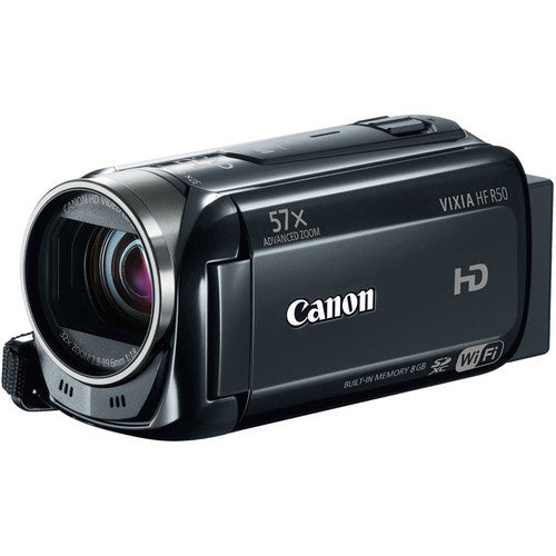 Canon VIXIA HF R50 Full HD Wi-Fi Camcorder - Perfect for Vlogging, Travel Videos & Family Memories