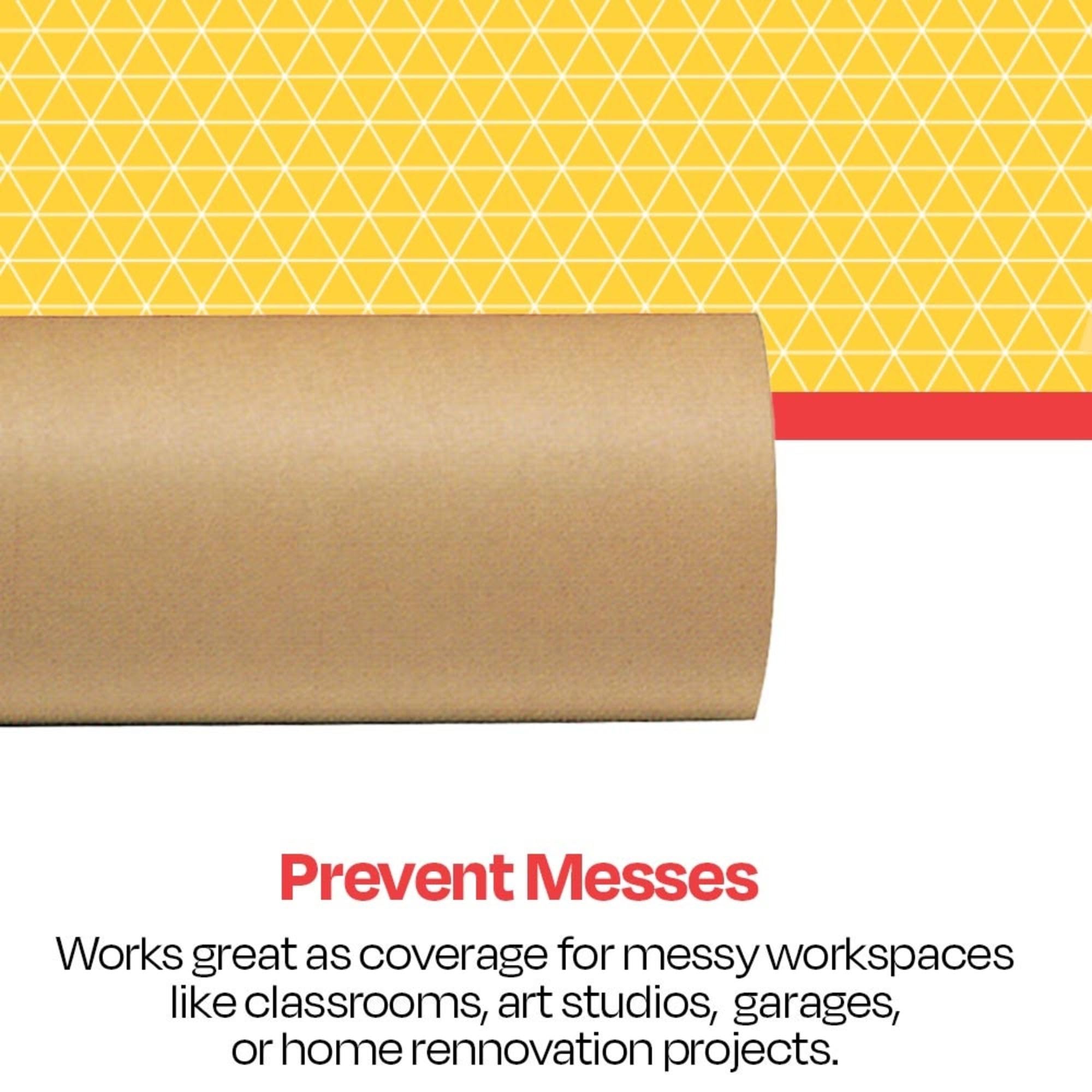 School Smart Heavy Duty Butcher Kraft Paper Roll - 50 lbs, 30