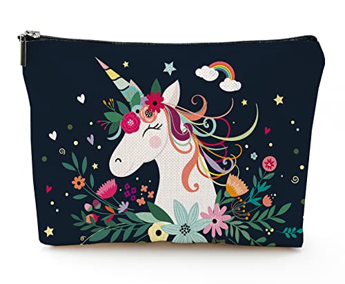 Cartoon Unicorn Black