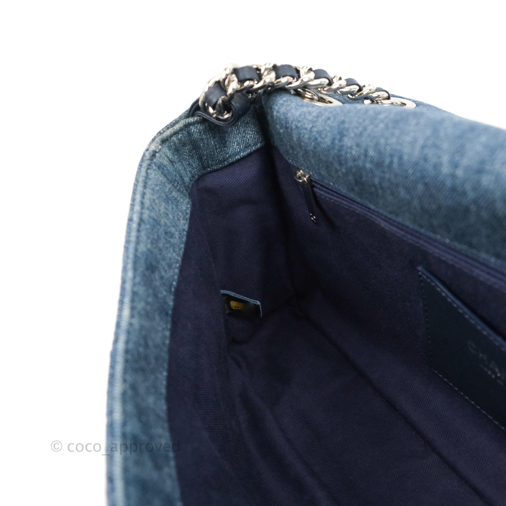 Chanel Camellia Embroidered Flap Bag in Blue Washed Denim with Silver Hardware - Luxury Designer Crossbody Bag for Women, Perfect for Date Night & Special Occasions