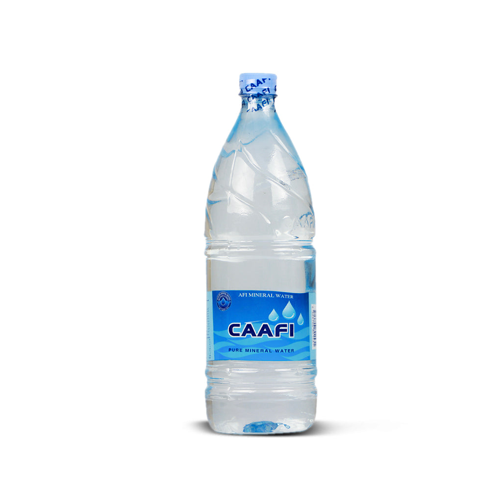 Caafi Pure Mineral Water 1.5L - Natural Spring Water for Hydration, Fitness & Healthy Lifestyle | Perfect for Home, Office & Outdoor Activities