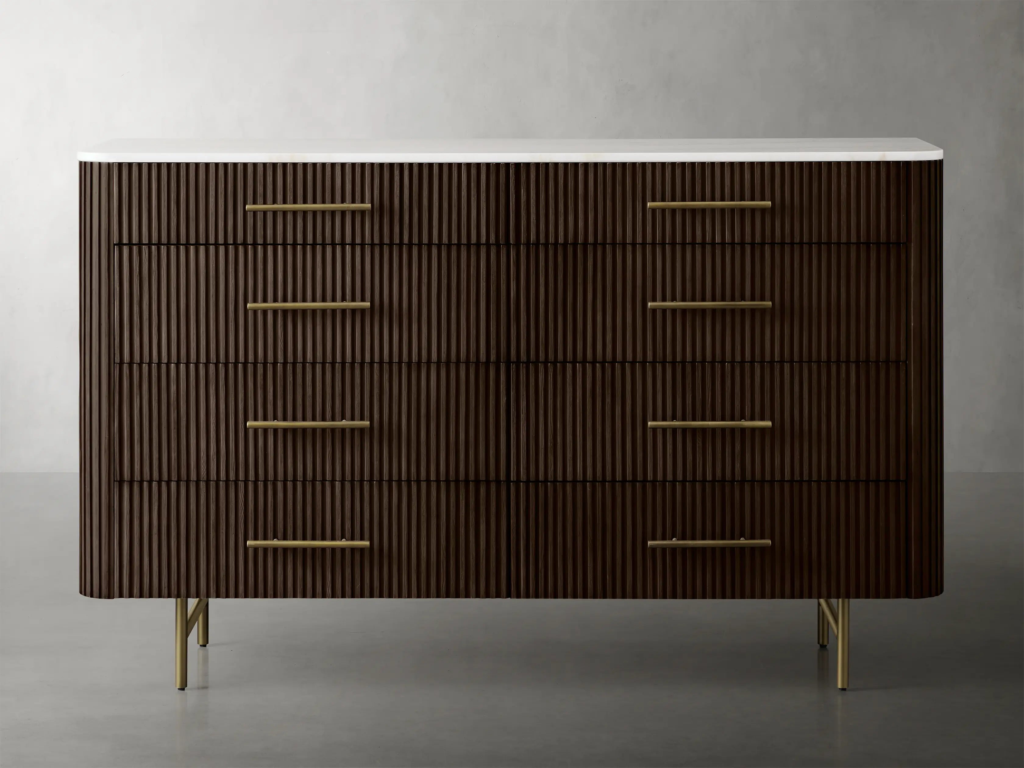 Fimley 8-Drawer Dresser for Bedroom - Solid Wood Chest of Drawers with Ample Storage Space | Perfect for Organizing Clothes, Bedding & Accessories in Master Bedroom, Guest Room or Dorm